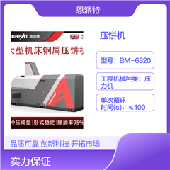 BM-6320恩派特大压力脱油钢刨花压饼机